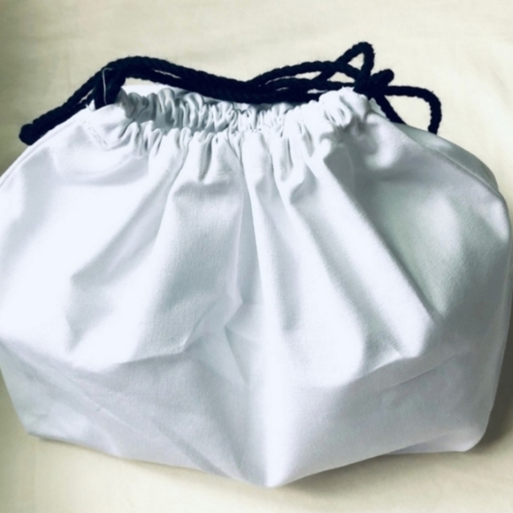 Chanel White Drawstring Dust Cover Bag BRAND NEW UNUSED - Picture 6 of 8
